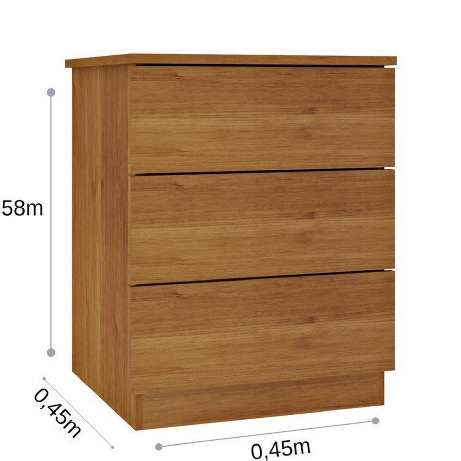 Cama Box Casal Mônaco e Mesa de Cabeceira Veronna - 8
