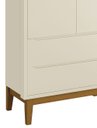 Ver imagem 3 de Guarda-Roupa Retrô 2 Portas Classic New Fosco com Madeira - Reller