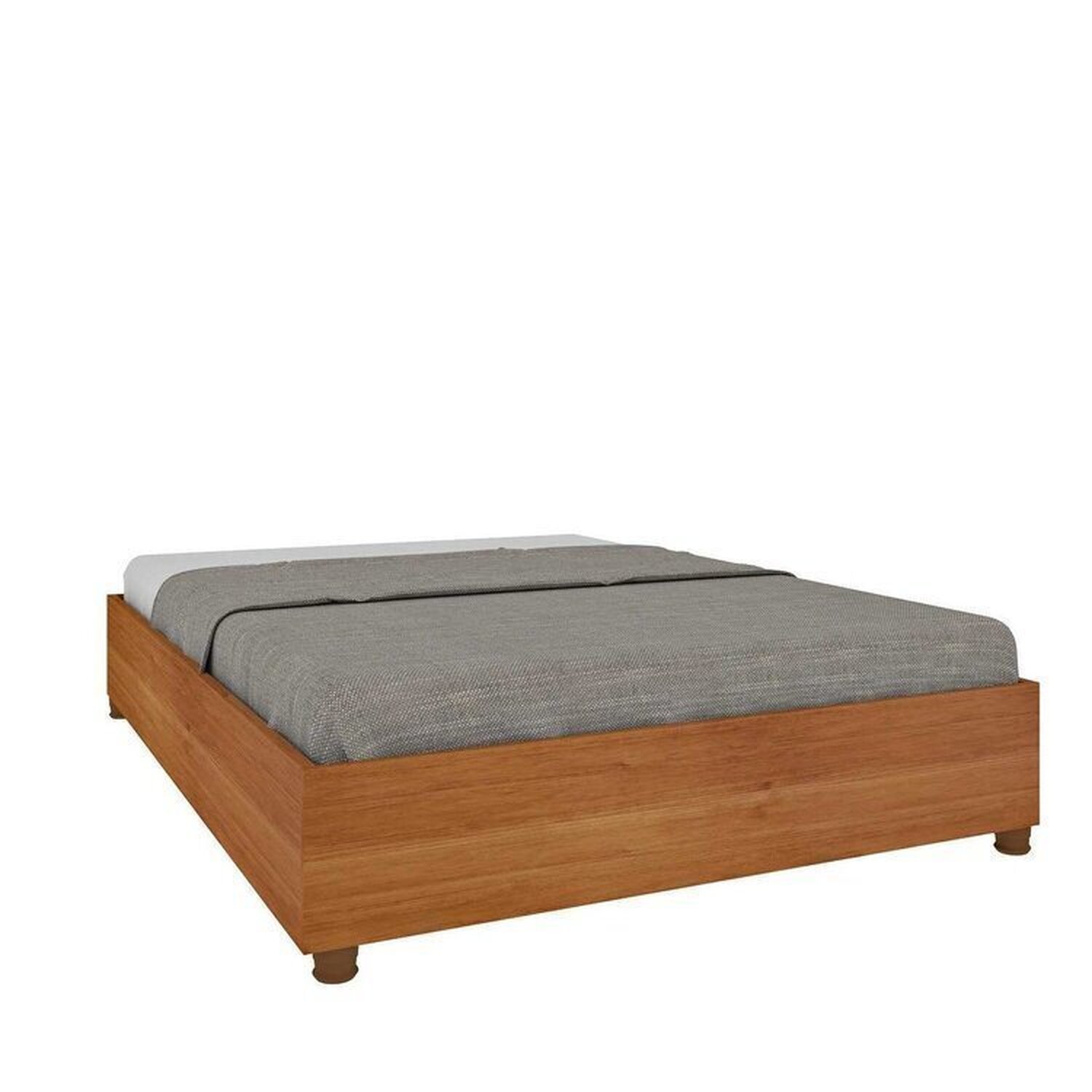 Cama Box Casal Mônaco e Mesa de Cabeceira Veronna - 4