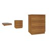 Cama Box Casal Mônaco e Mesa de Cabeceira Veronna - 8