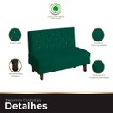Ver imagem 7 de Canto Italy Confortável para Apartamento Cozinha e Restaurantes Suede Verde