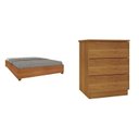 Ver imagem 4 de Cama Box Casal Queen Mônaco e Mesa de Cabeceira Veronna