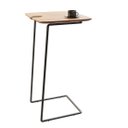 Ver imagem 1 de Mesa Apoio Lateral para Sofá Atenas Pé Preto:Cinamomo