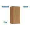 Módulo Cozinha Nesher Rainha Armário C/ 1 Porta 40cm Nature - Nesher - 2