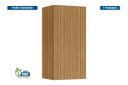 Ver imagem 2 de Módulo Cozinha Nesher Rainha Armário C/ 1 Porta 40cm Nature - Nesher
