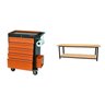 Conjunto Bancada para Ferramentas 200cm Carro de Ferramentas Profissional 5 Gavetas Presto - 1