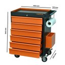 Ver imagem 3 de Conjunto Bancada para Ferramentas 200cm Carro de Ferramentas Profissional 6 Gavetas Presto