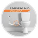 Ver imagem 2 de Ducha Higienica Quadra Spa C/ Registro Duplo