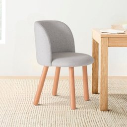 Mesa de Jantar Extensível Redonda com 4 Cadeiras Madeira Maciça Tasila Yescasa - 4