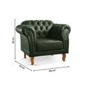 Ver imagem 4 de Poltrona Chesterfield Clássica Duque