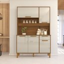 Ver imagem 1 de Armário para Cozinha 5 Portas 1 Gaveta Roma