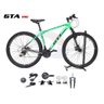 Bicicleta Aro 29 Gti Roma Kit 2x9 Gta Sunrun Freio Disco K7 11/36 Pedivela 24/38d Garfo com Trava - - 1