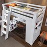 Cama Office Adulto Multifuncional com 6 Gavetas e Escrivaninha Micenas Yescasa - 5