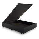 Ver imagem 4 de Box Baú 120x203x34 Cm Korino Linho Preto