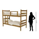 Ver imagem 4 de Beliche Rústica Mel 100% Madeira Maciça