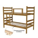 Ver imagem 5 de Beliche Rústica Mel 100% Madeira Maciça