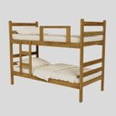 Ver imagem 2 de Beliche Rústica Mel 100% Madeira Maciça