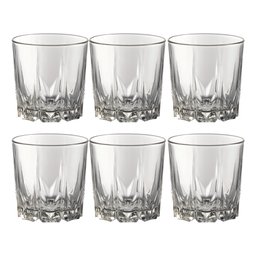 Conjunto 6 Copos Baixo 300ml Ayla Class Home - 1