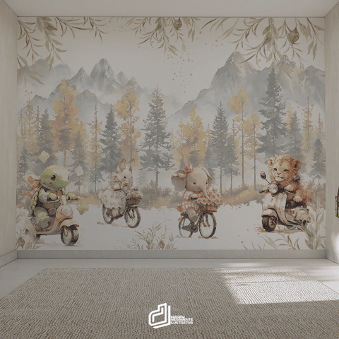 Painel Safari Aquarela-md07