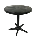 Ver mais imagens de Mesa Redonda Sol Praia Piscina Plastex Resistente Preta