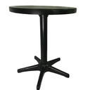 Ver imagem 6 de Mesa Redonda Sol Praia Piscina Plastex Resistente Preta