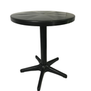 Ver imagem 7 de Mesa Redonda Sol Praia Piscina Plastex Resistente Preta