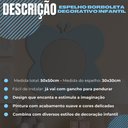 Ver imagem 4 de Espelho Infantil Decorativo Borboleta Mdf