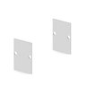 Acessórios Perfil Spire 35x45 Tampa / Presilha Sobrepor Branca - 1