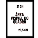 Ver imagem 6 de "Um Bom Cabelo Pode Não Resolver..." Quadro Decorativo