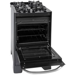Fogão Suggar Master Grill 4 Queimadores Mesa Vidro Preto 220v Fgvmtg412pt - 3