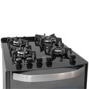 Ver imagem 7 de Fogão Suggar Master Grill 4 Queimadores Mesa Vidro Preto 220v Fgvmtg412pt