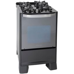 Fogão Suggar Master Grill 4 Queimadores Mesa Vidro Preto 220v Fgvmtg412pt - 2