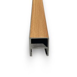 Combo 3 Brises de Teto Freijó Wpc Interno + Kit Instalação - 2