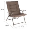 Conjunto 2 Cadeiras Taupe 93x68x74cm - 3
