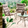 Conjunto 2 Cadeiras Taupe 93x68x74cm - 1