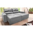 Ver imagem 1 de Sofá Retrátil e Reclinável 1,50m com Molas – Conforto e Design Moderno