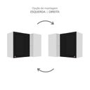 Ver mais imagens de Armário de Canto Aéreo Pérola Yescasa