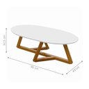 Ver imagem 2 de Mesa de Centro Lens Branco Nature