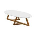 Ver imagem 3 de Mesa de Centro Lens Branco Nature