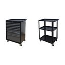 Ver imagem 1 de Conjunto 2 Carros de Ferramentas Profissional 7 Gavetas Presto