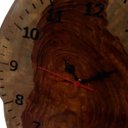 Ver imagem 2 de Relógio Rústico de Parede Tora Bolacha Gg em Madeira Maciça