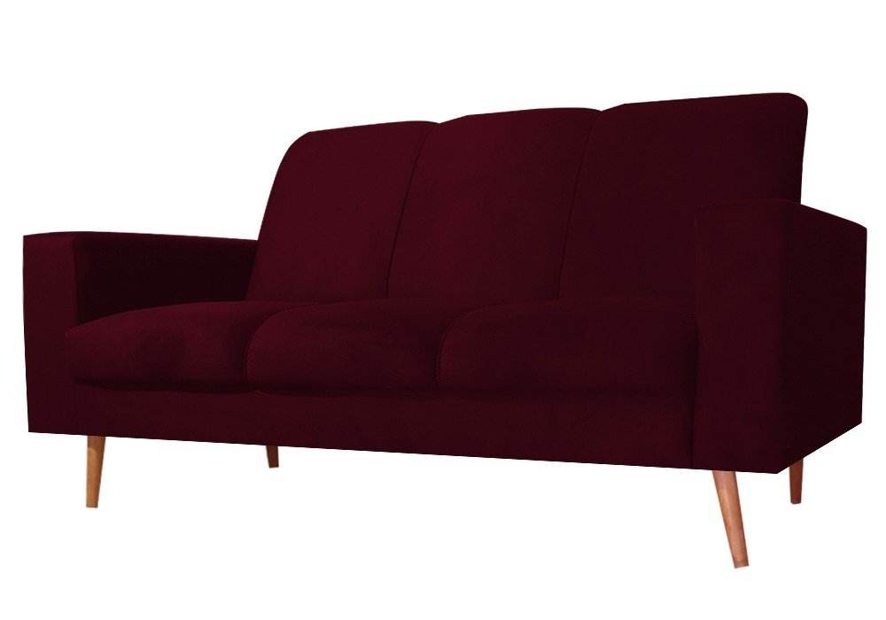 Namoradeira Sofa 3 Lugares Luana Bordo