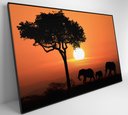 Ver imagem 5 de Quadro Família de Elefantes em Pôr do Sol na África