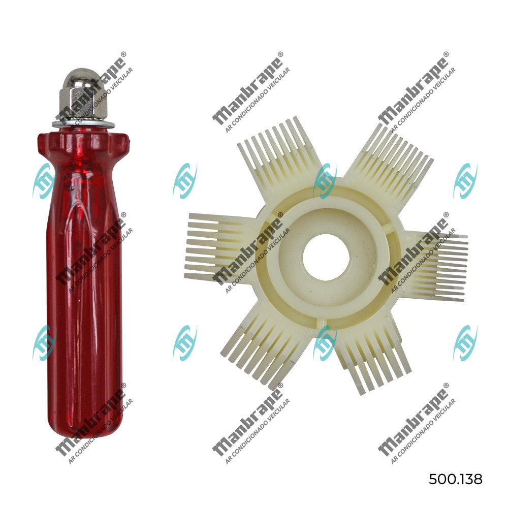 Pente de Aletas para Condensador Evaporador 6 8 10 12 14 15 - 2