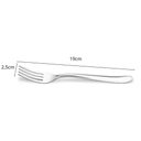 Ver imagem 3 de Faqueiro 12 Pessoas Talheres Garfo Colher Faca de Mesa Inox Turim Mesa Posta