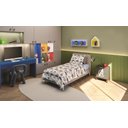 Ver imagem 1 de Jogo de Cama 100% Algodão Solteiro Estampado Avengers 3 peças- Lepper