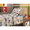 Jogo de Cama 100% Algodão Solteiro Estampado Avengers 3 peças- Lepper - 2