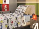 Ver imagem 2 de Jogo de Cama 100% Algodão Solteiro Estampado Avengers 3 peças- Lepper