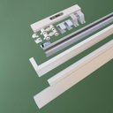 Ver imagem 6 de Porta de Correr de Madeira Ripada Completa 210x82cm com Fechadura e Ferragens