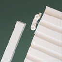 Ver imagem 7 de Porta de Correr de Madeira Ripada Completa 210x82cm com Fechadura e Ferragens